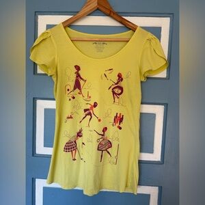 NEW Yellow Graphic T-Shirt!
